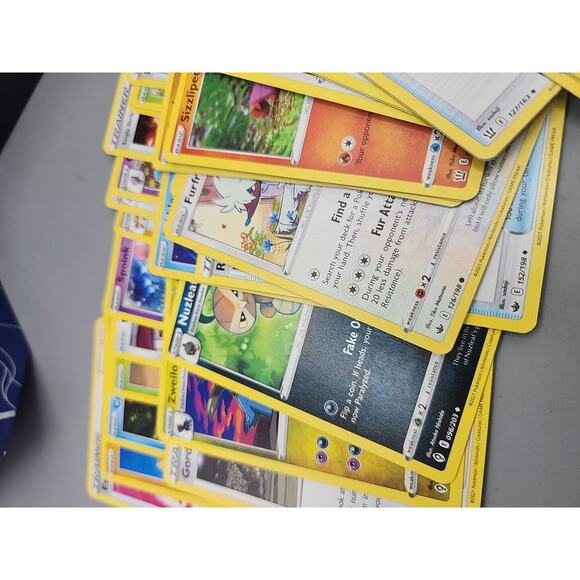 500+ Pokemon Modern Cards Bulk Mixed Sets In ETB Box No Holos - Picture 9 of 12